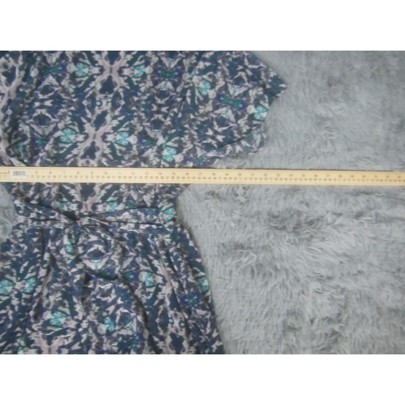 Coldwater Creek Dress Womens 12 A-Line Cap Sleeve Geometric - Picture 4 of 5